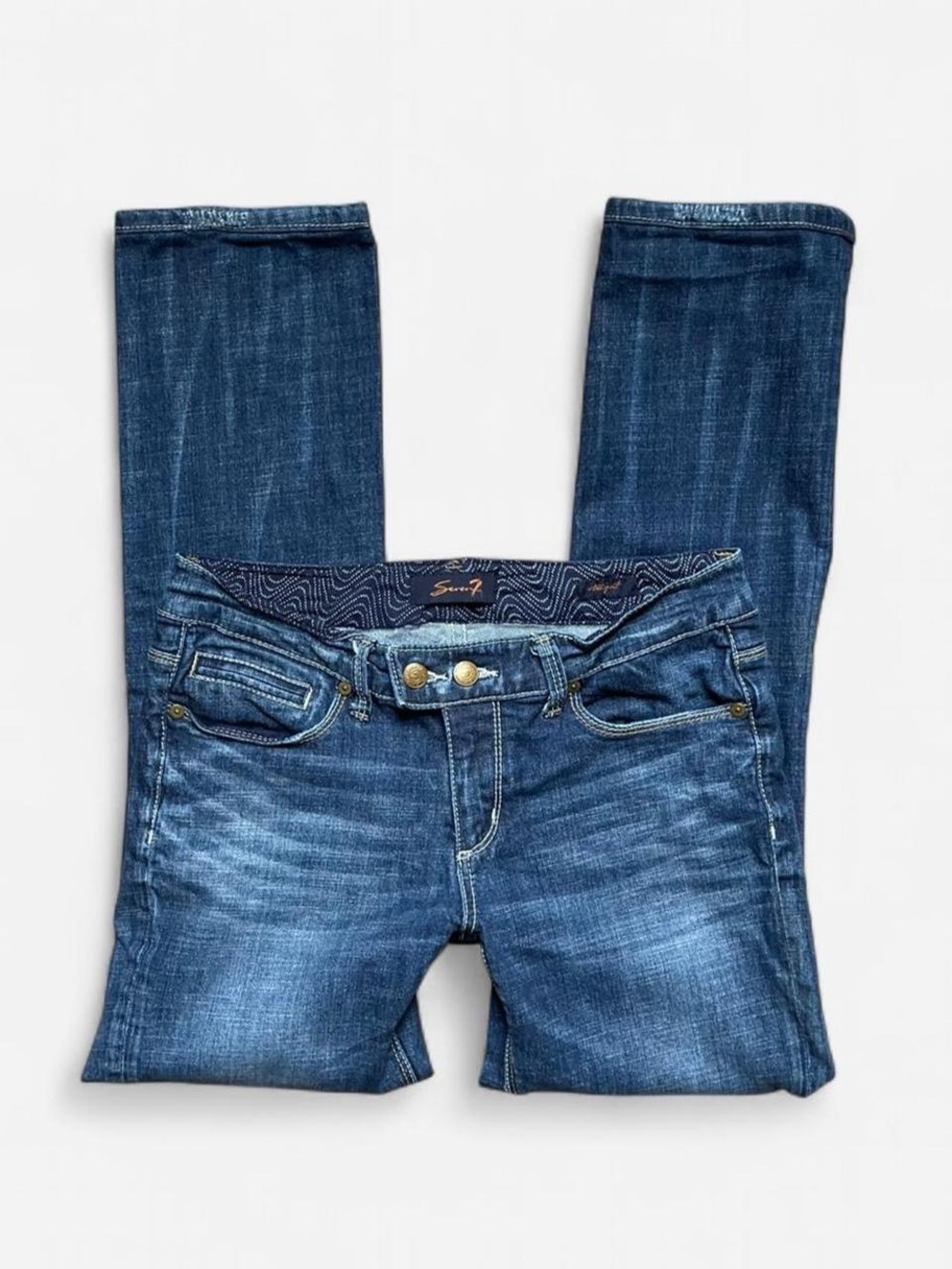 7 For All Mankind Low Rise Jeans Size 6